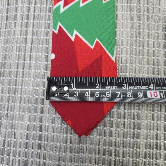 OppoSuits Neck Tie Abstract Christmas Tree Ugly Holiday Gift Present Thin NEW - Picture 8 of 11
